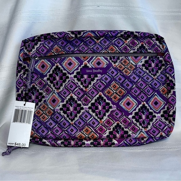 Vera‎ Bradley Lighten Up Seat Back Organizer Dream Diamonds NWT - Picture 2 of 9